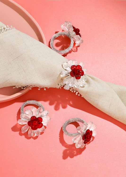 Crimson Radiance Napkin Rings tiramisuusa