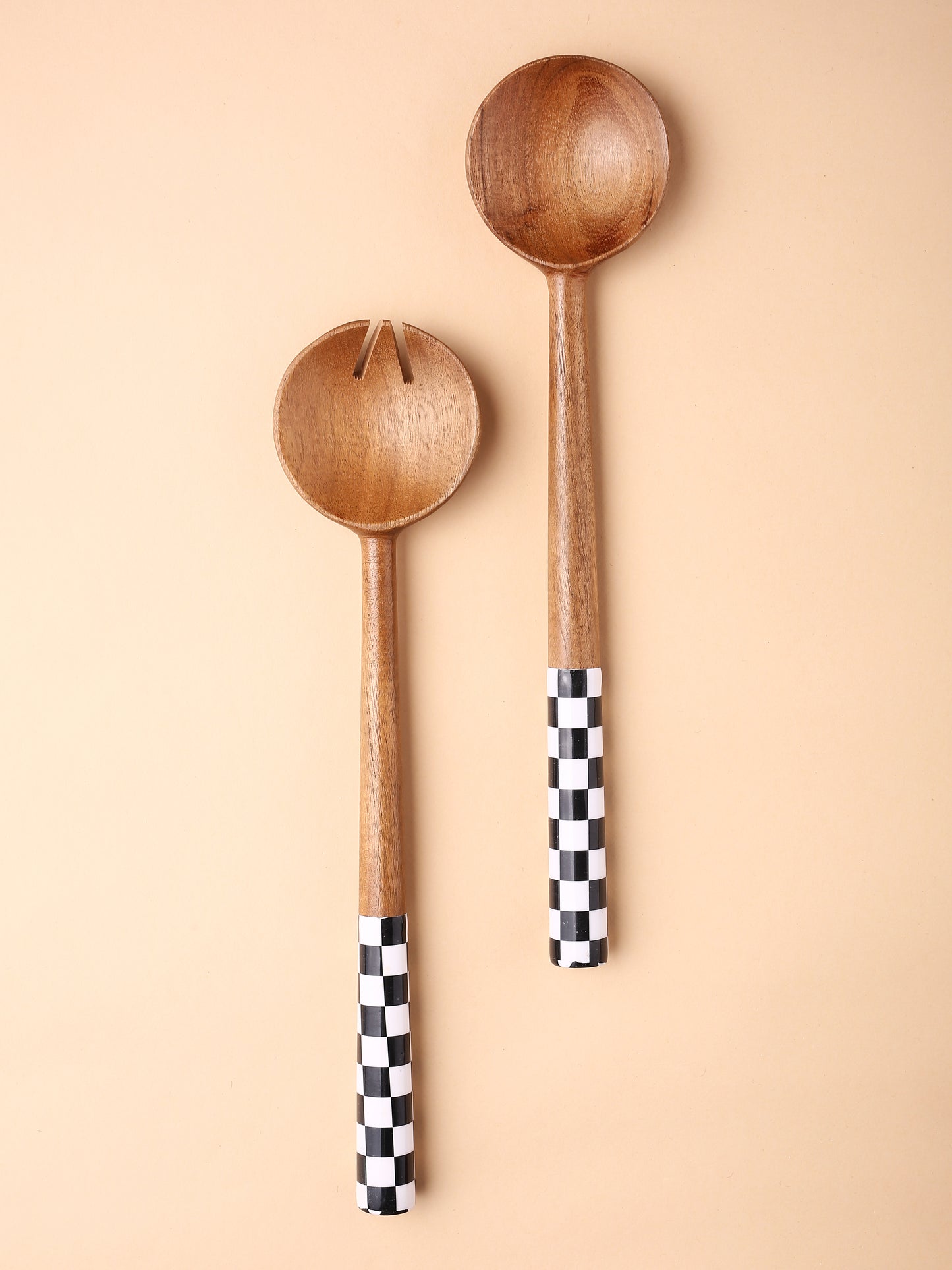 Meena Wooden Salad Set tiramisuusa