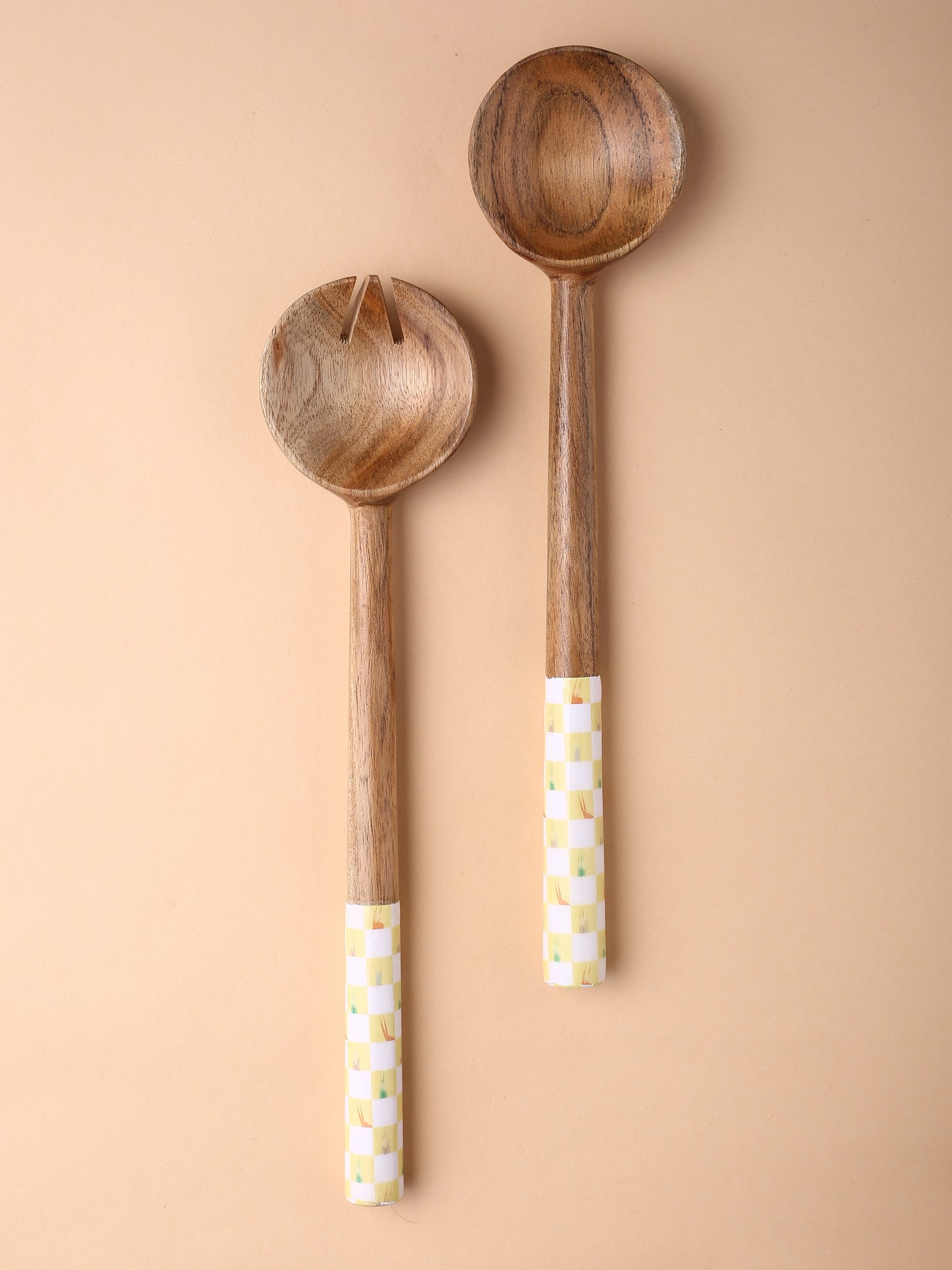 Meena Wooden Salad Set tiramisuusa