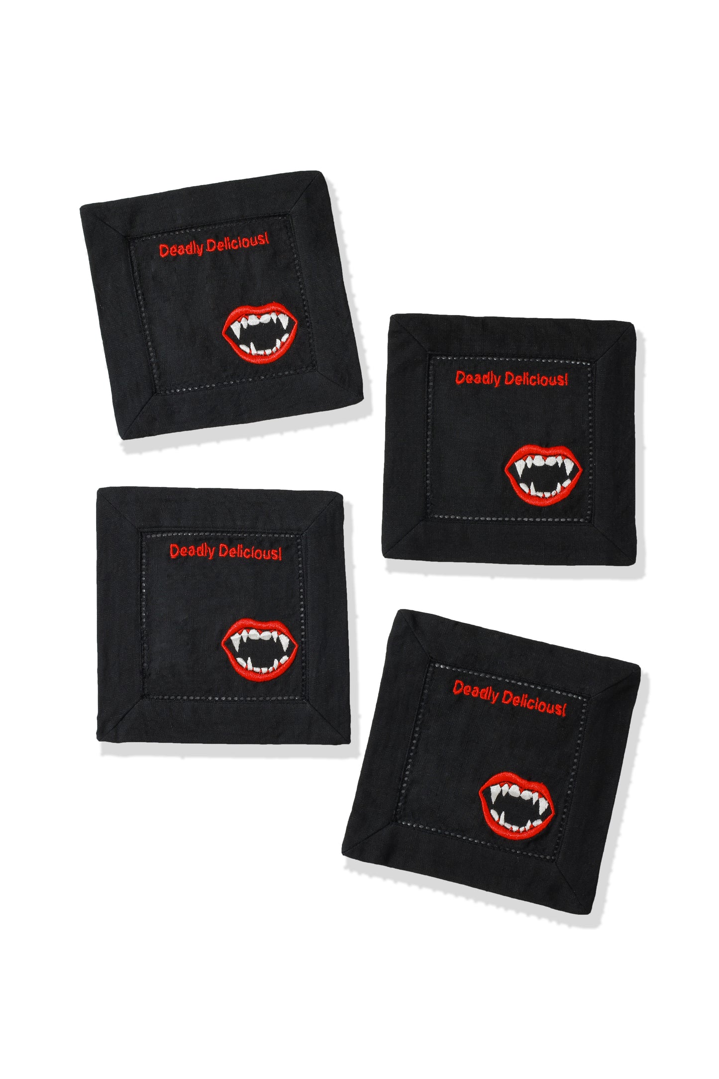 "Deadly Delicious!" Cocktail Napkins Set