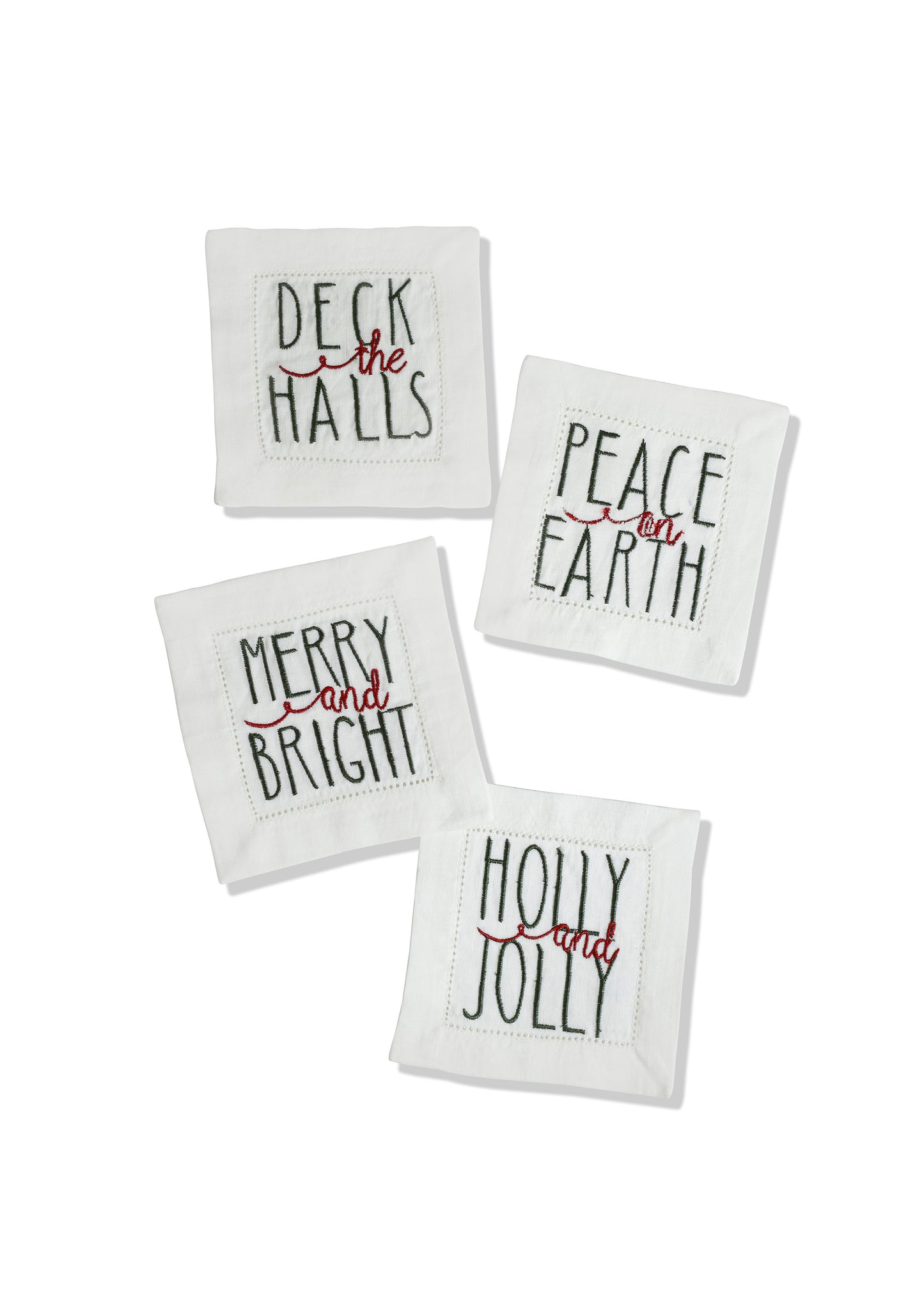 Holiday Cheer Cocktail Napkins tiramisuusa