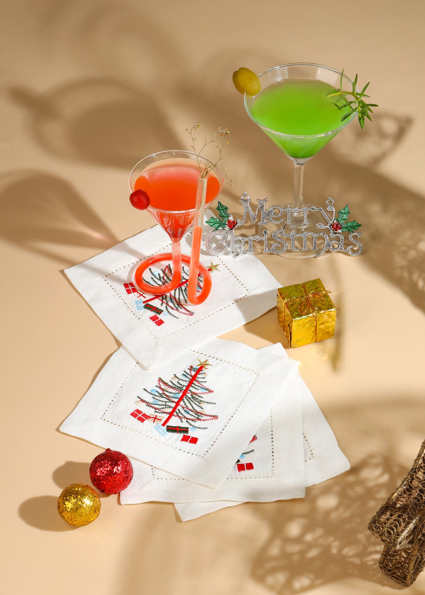 Winter Wonderland Cocktail Napkins tiramisuusa