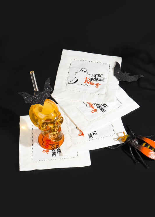 Halloween Boo Cocktail Napkins tiramisuusa