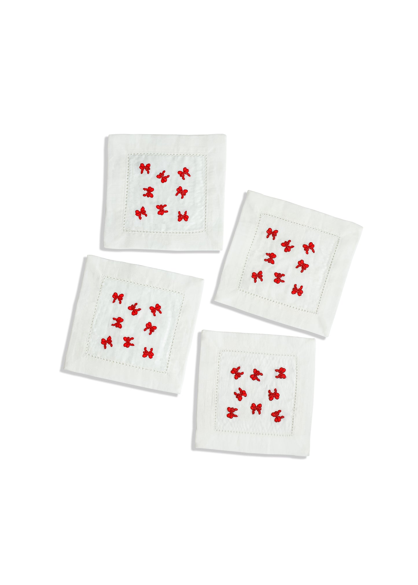 Dapper Bow Tie Bliss Cocktail Napkins tiramisuusa