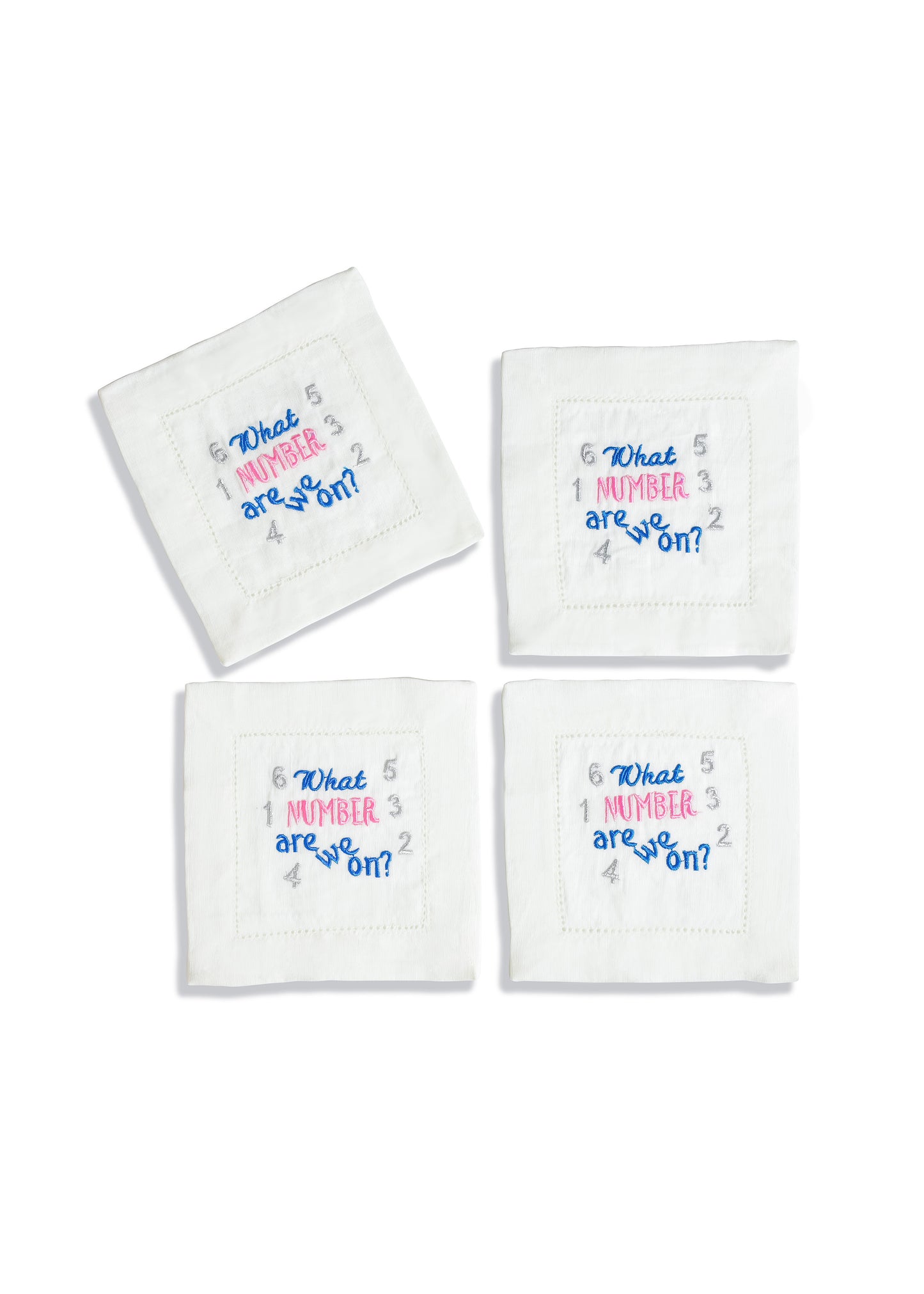 Sip & Count Cocktail Napkins tiramisuusa