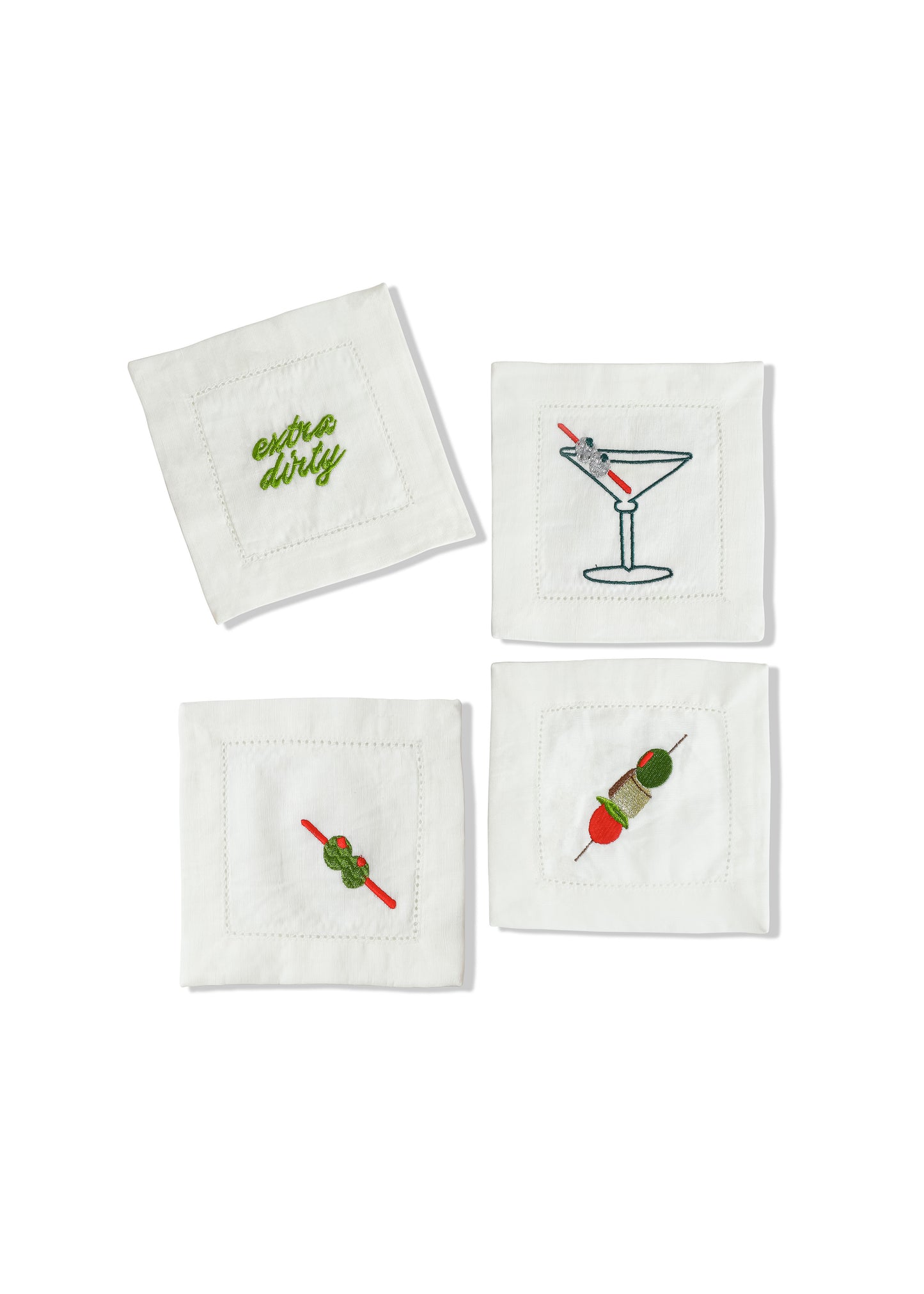 Olive Twist Cocktail Napkins tiramisuusa