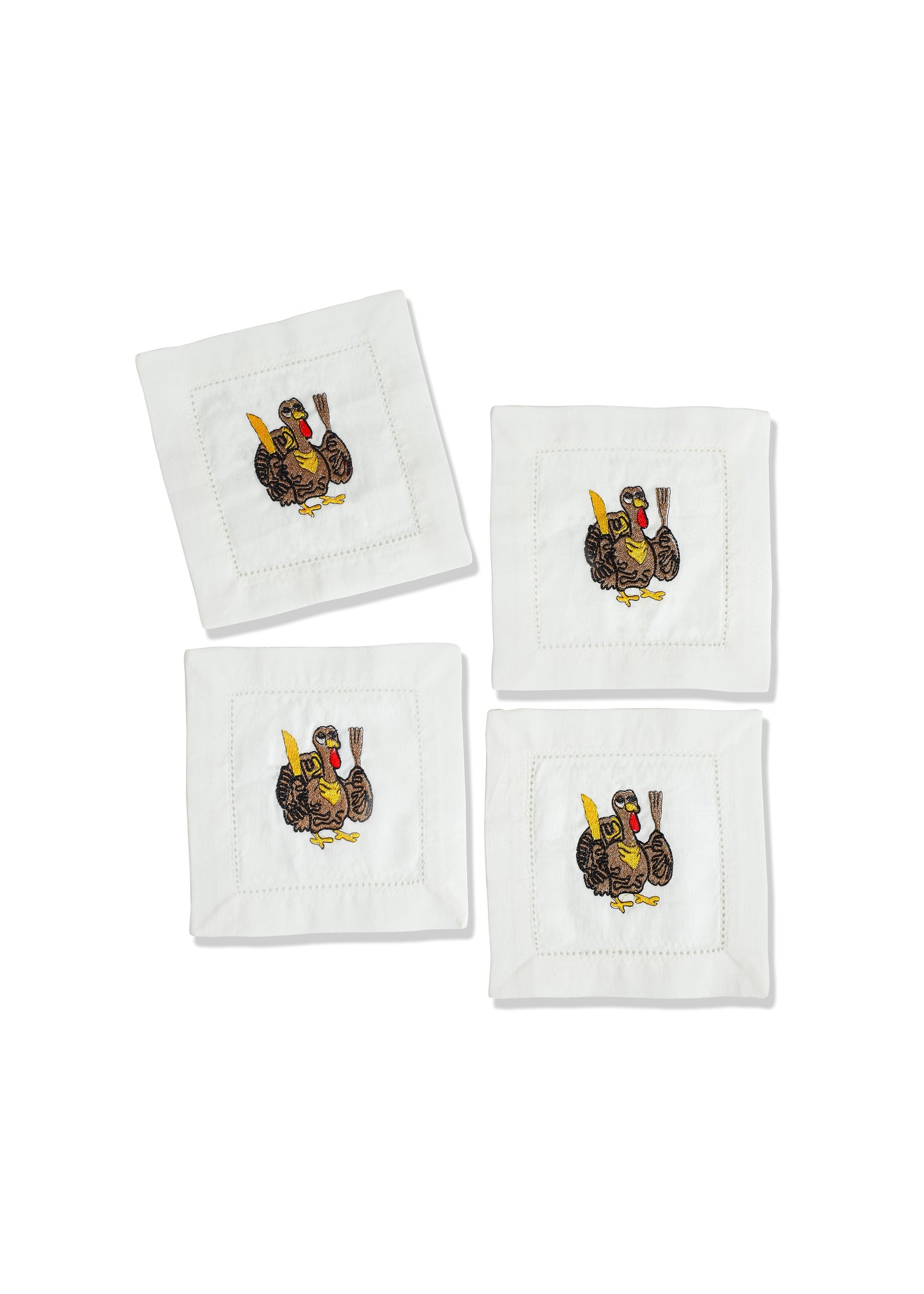 Thanksgiving Turkey Cocktail Napkins