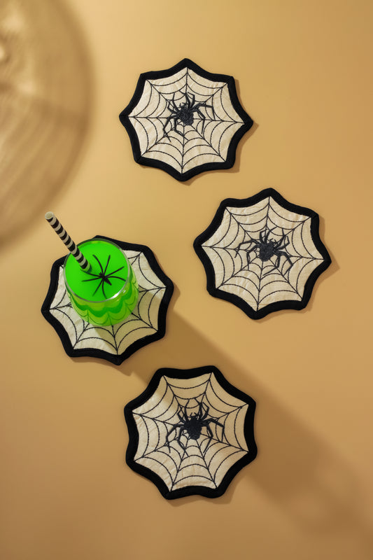 "Enchanted Web" Cocktail Napkins Set