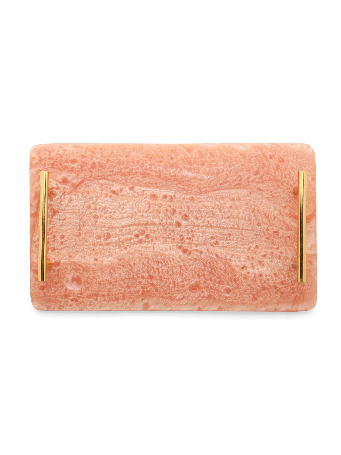 Pink Resin Serving Board with Handles tiramisuusa