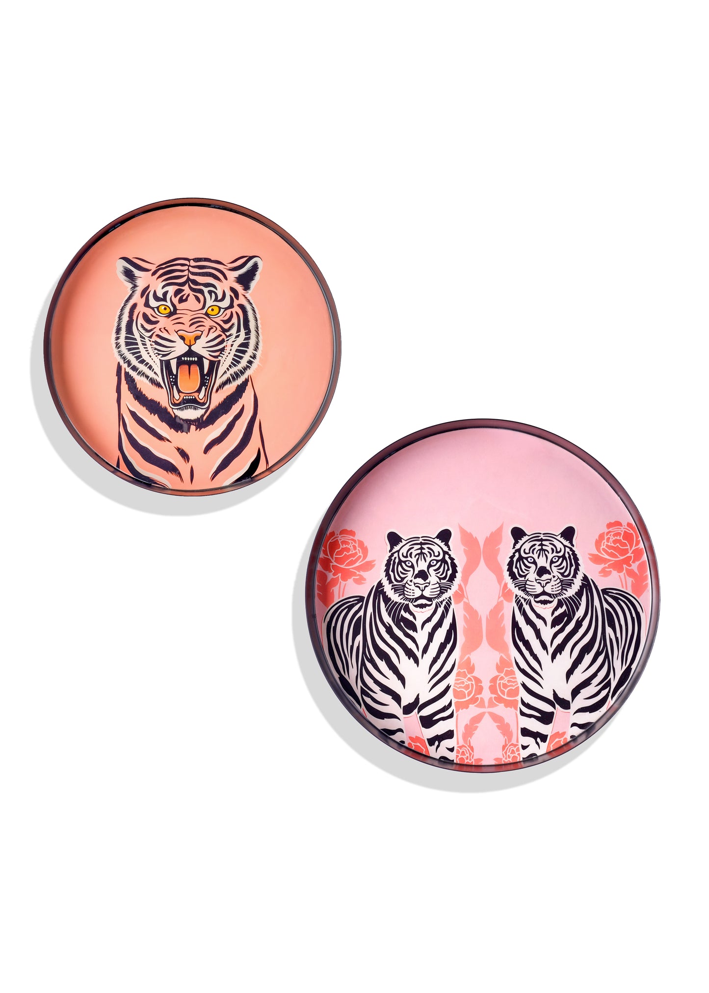 Regal Roar Metal Tray Set – Set of 2 (10" & 12")