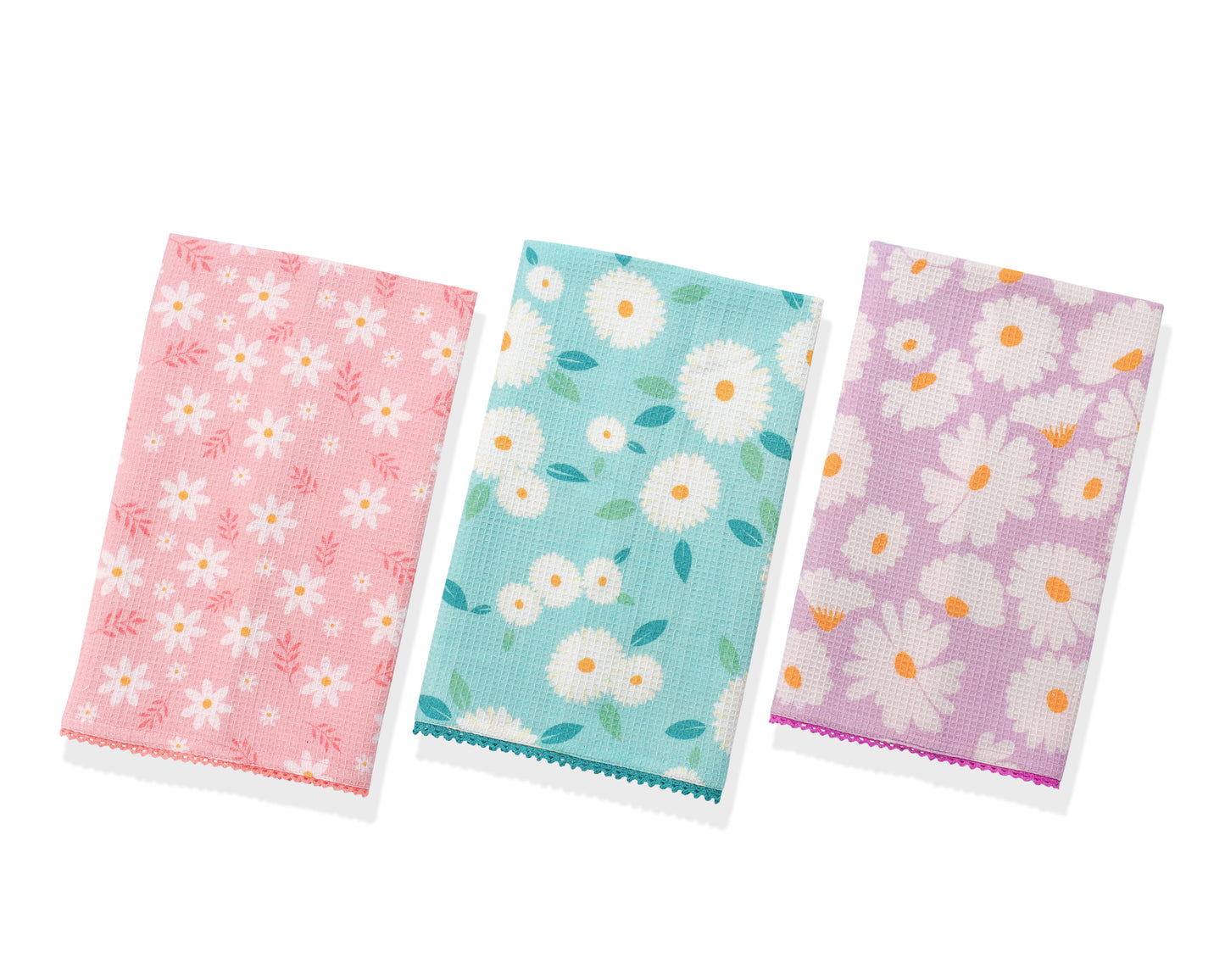 The Meadowland Daisy Kitchen Towel Set
