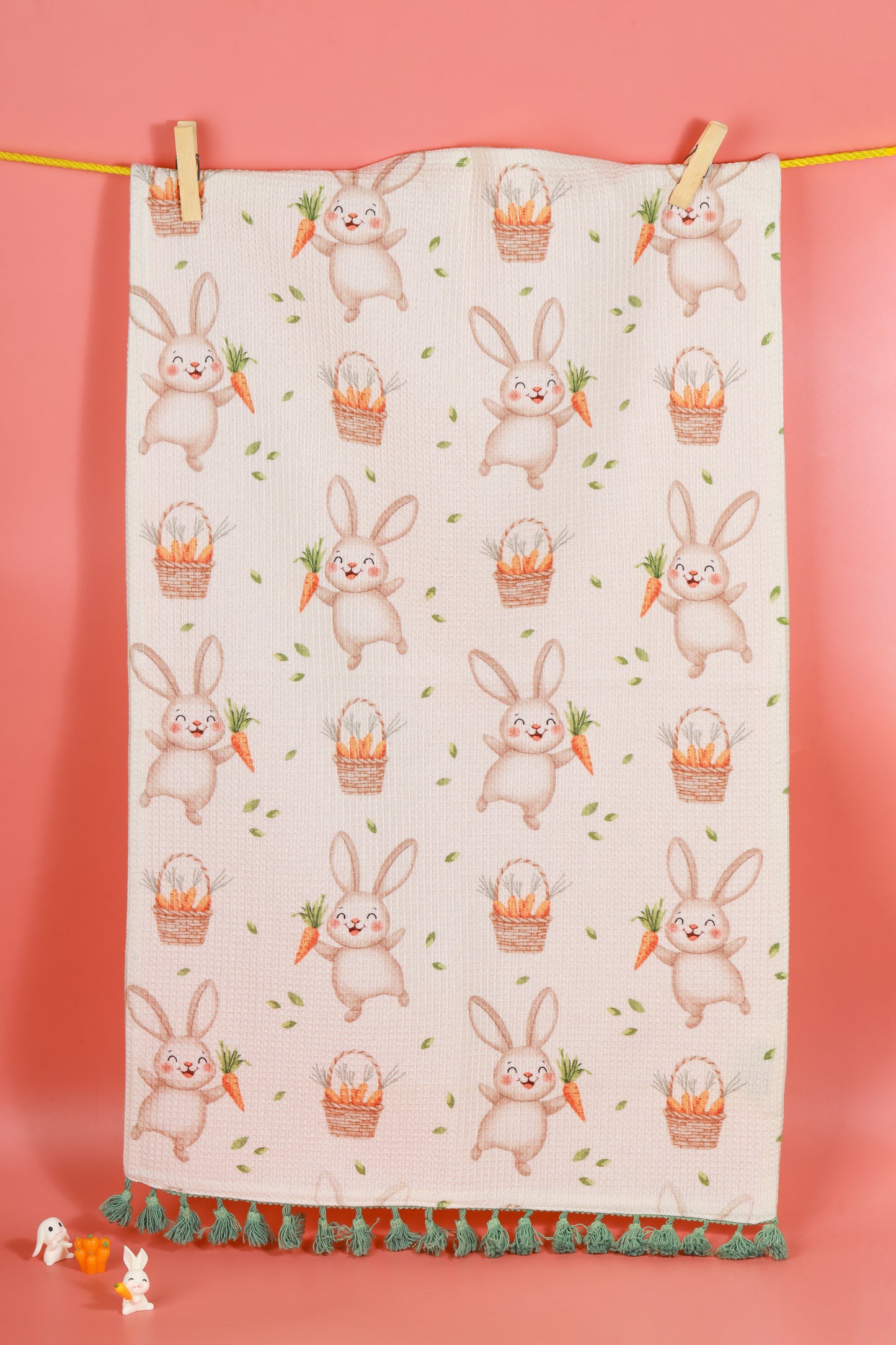 Spring Garden Bunny Towel Set