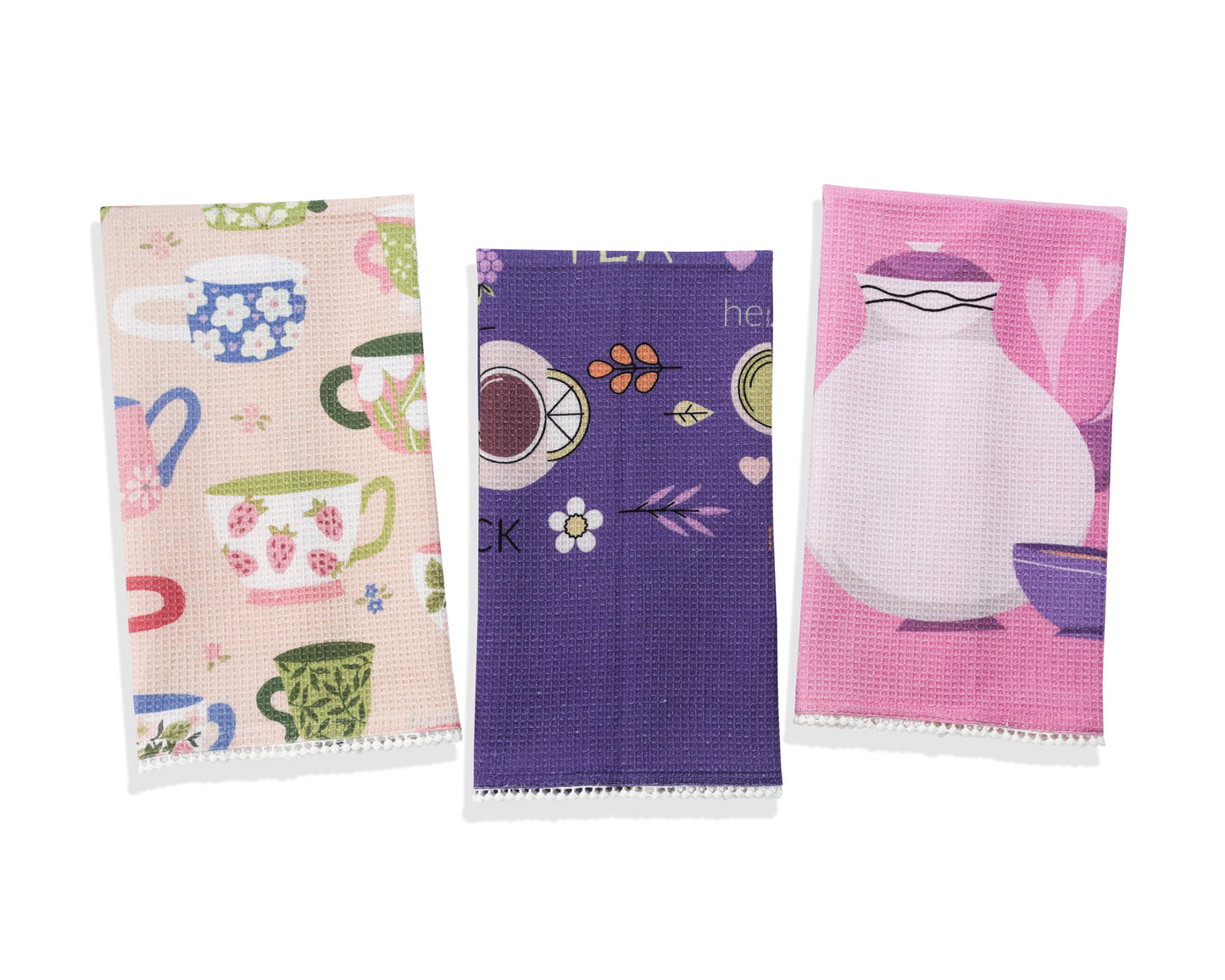 "Time for Tea" Kitchen Towel Set