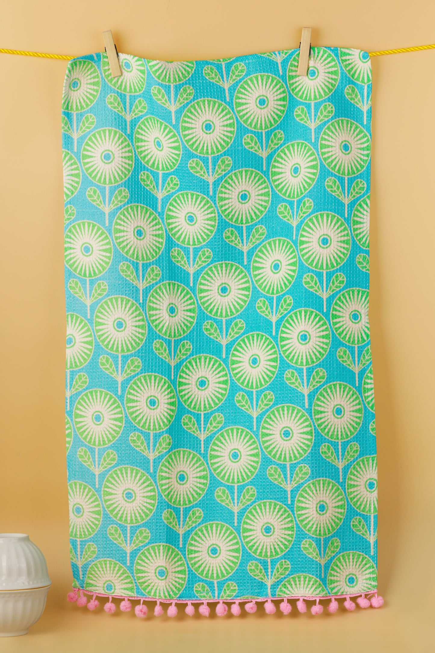 Retro Pop Floral Towel Set