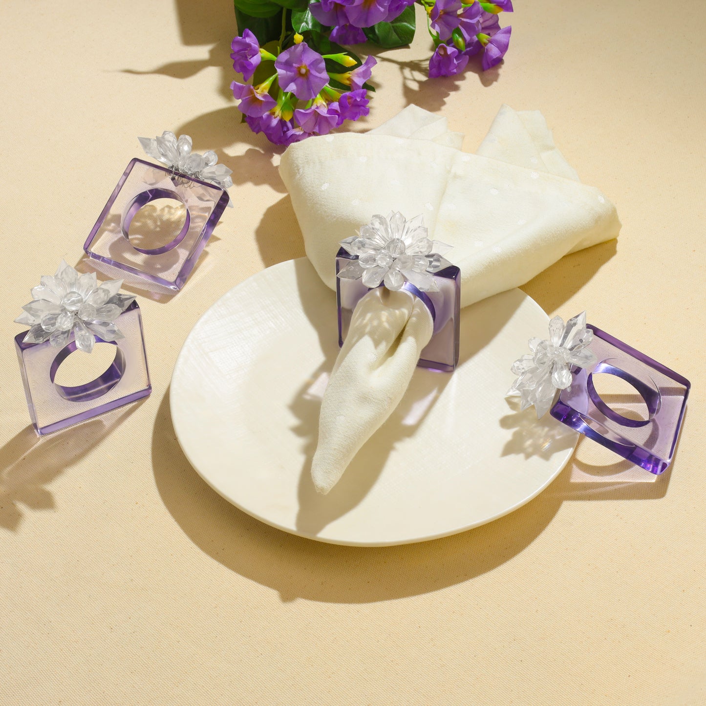 Acrylic Napkin Rings tiramisuusa