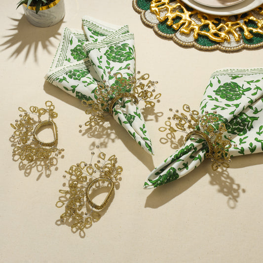 Golden Gleam Napkin Ring tiramisuusa