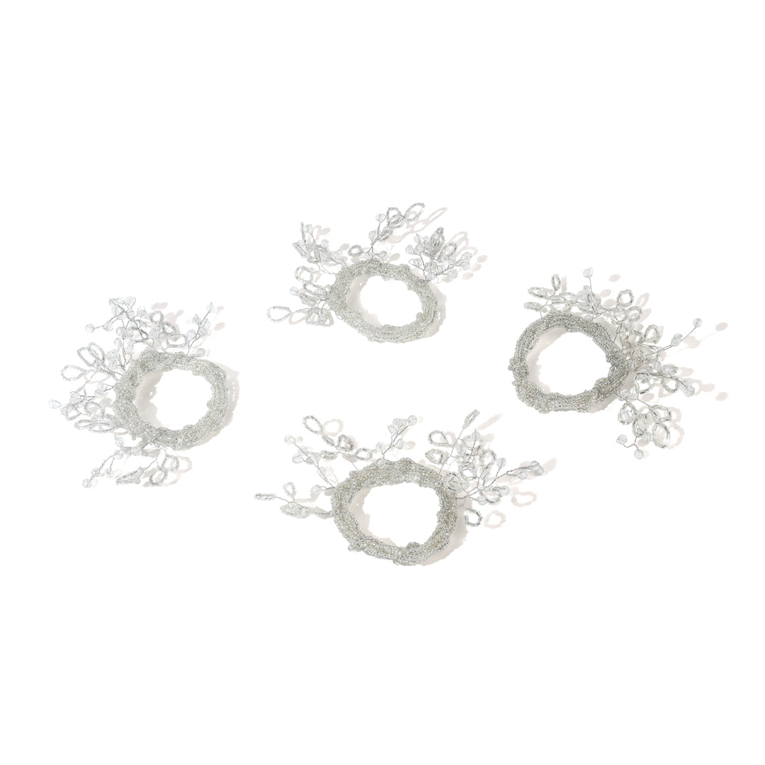 Frosted Briar Napkin Rings