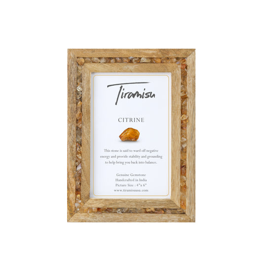 Sunshower Citrine Picture Frame tiramisuusa