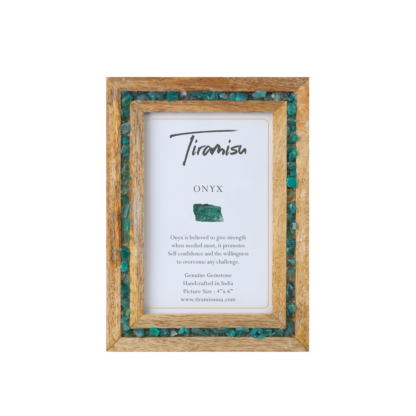 Sea of Green Green Onyx Picture Frame