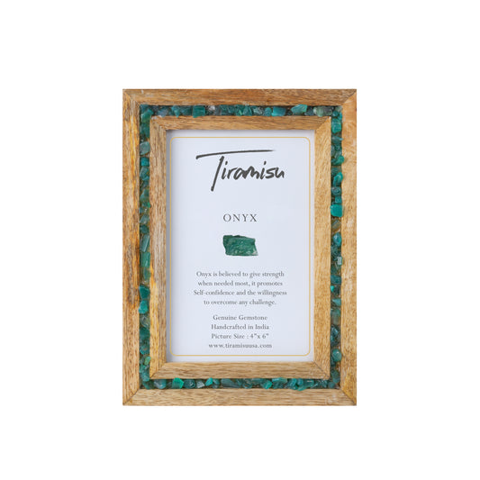 Sea of Green Green Onyx Picture Frame tiramisuusa