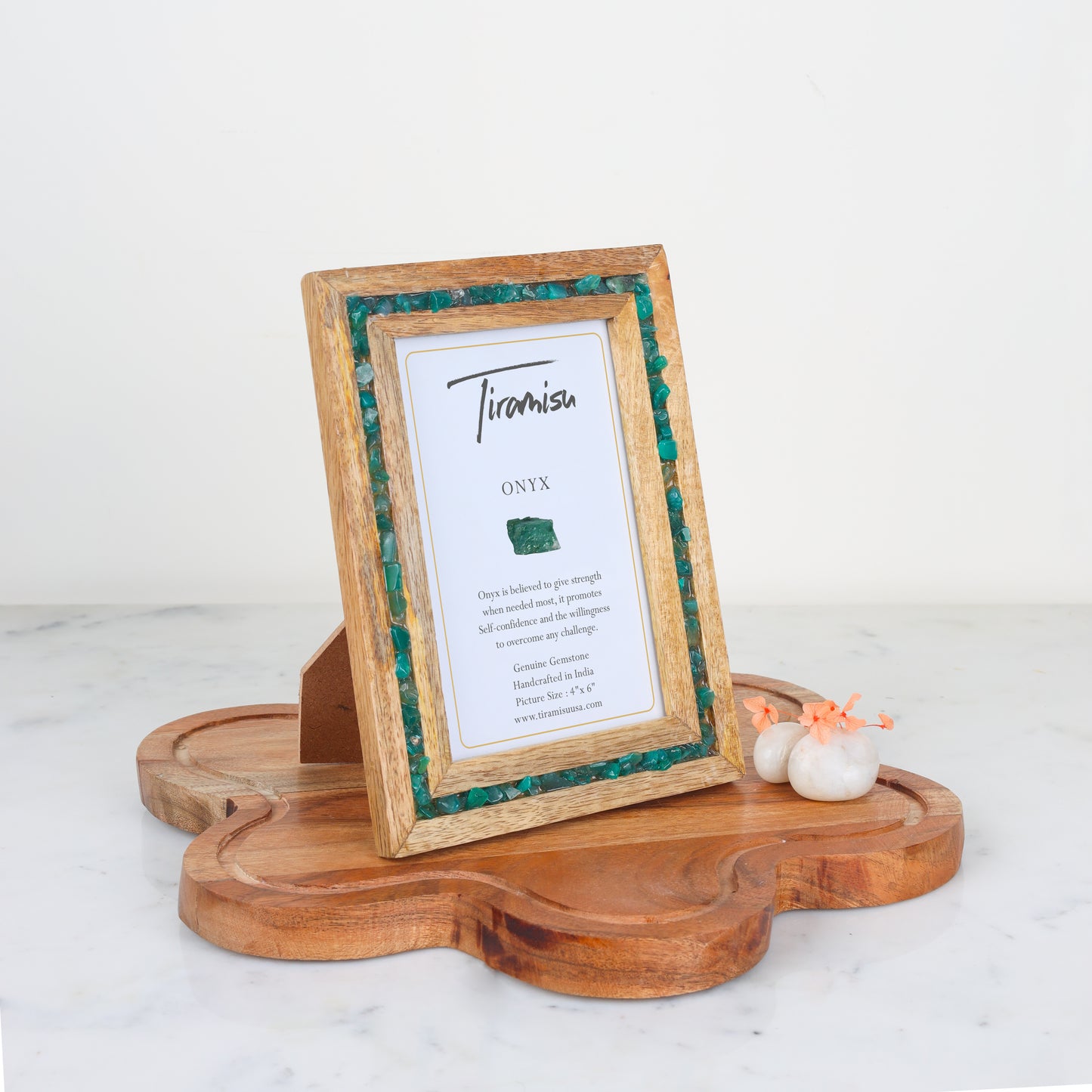 Sea of Green Green Onyx Picture Frame
