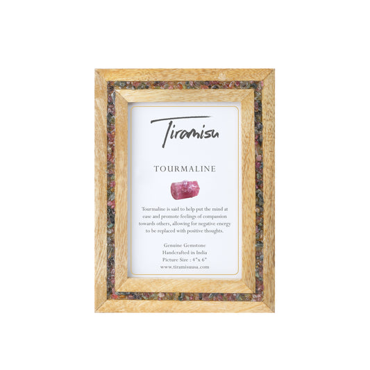 Winking Pink Tourmaline Picture Frame tiramisuusa