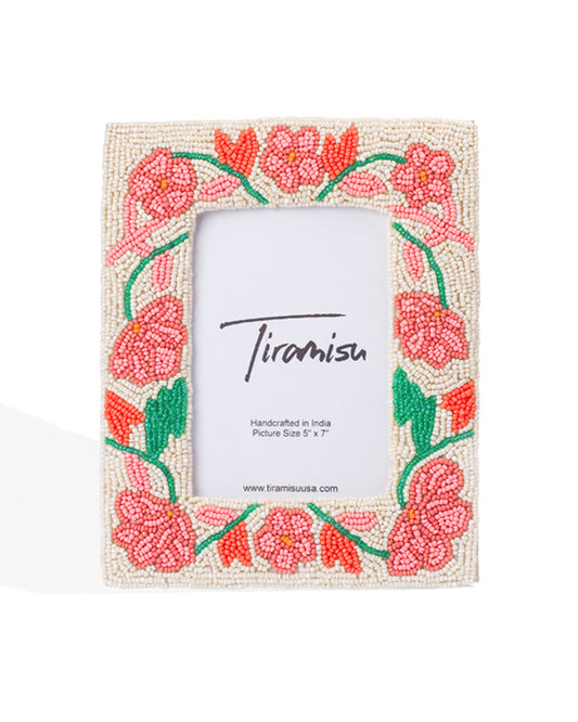 Tiramisu Pink Opulence Bloom 5 x 7 Picture Frame