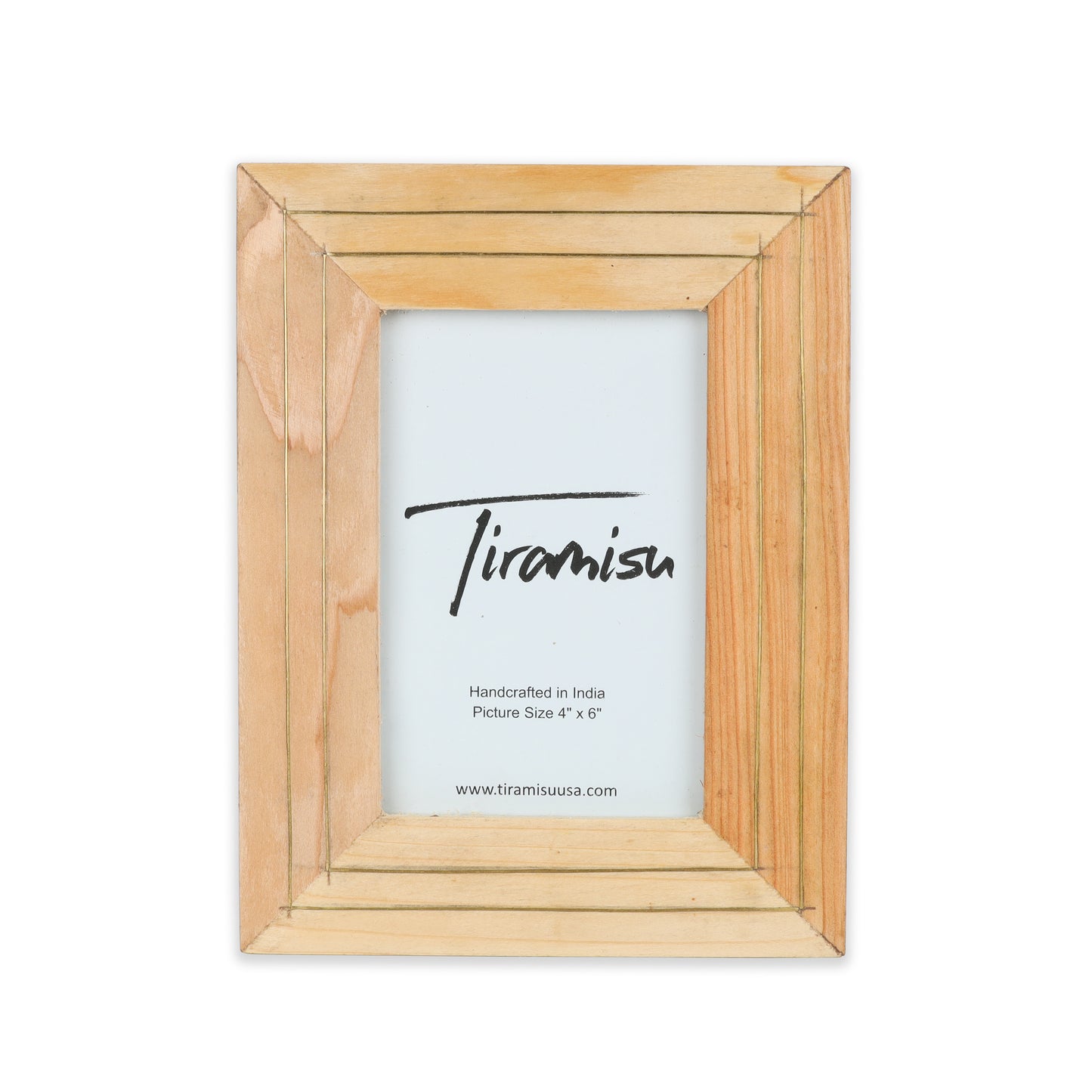 Regal Wood & Brass Fusion Photo Frame tiramisuusa