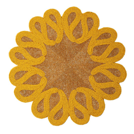 Paisley Beaded Placemat tiramisuusa