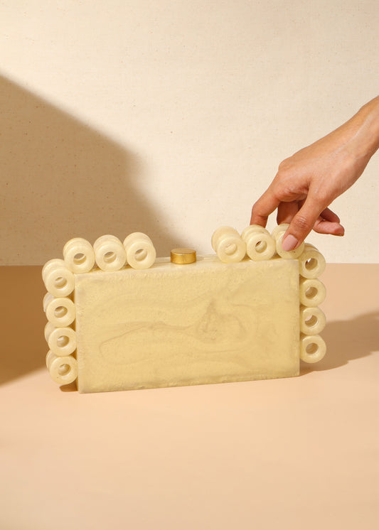 Tiramisu Orbital Glam Minaudiere tiramisuusa