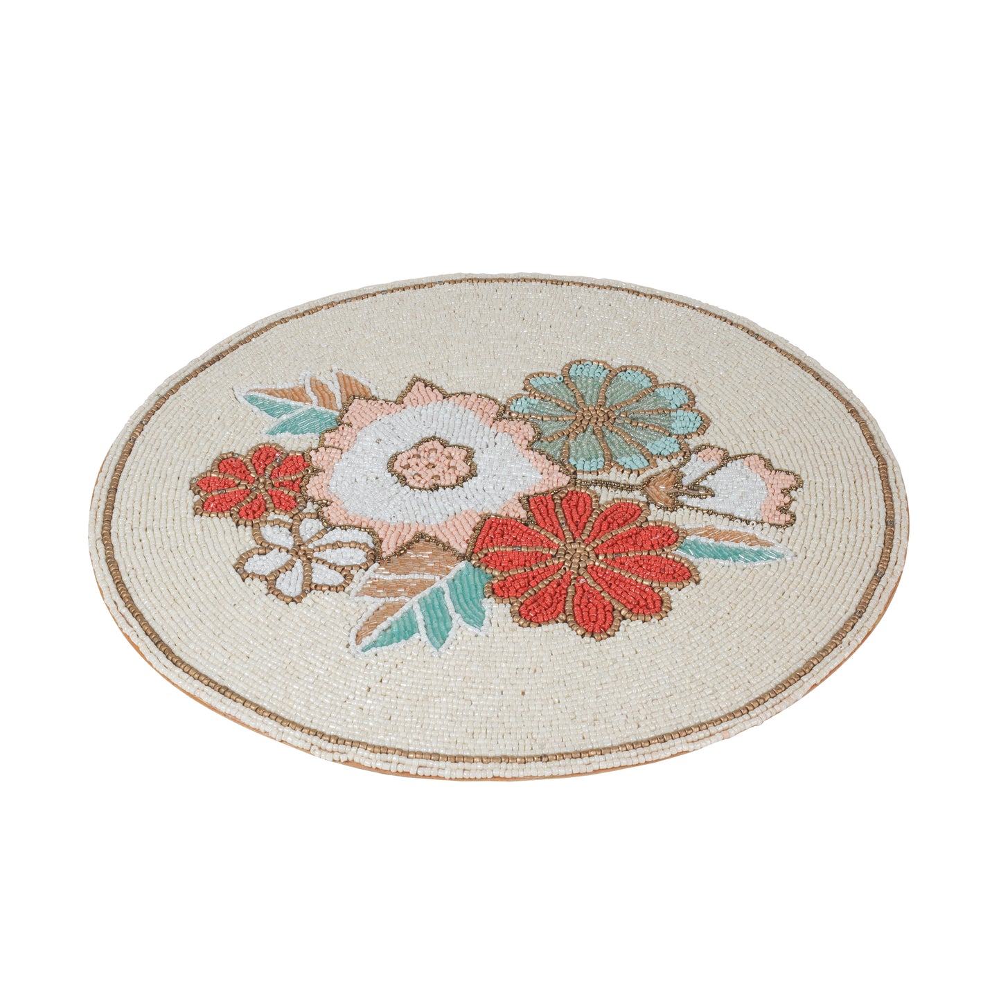 Bloom Beaded Placemat tiramisuusa