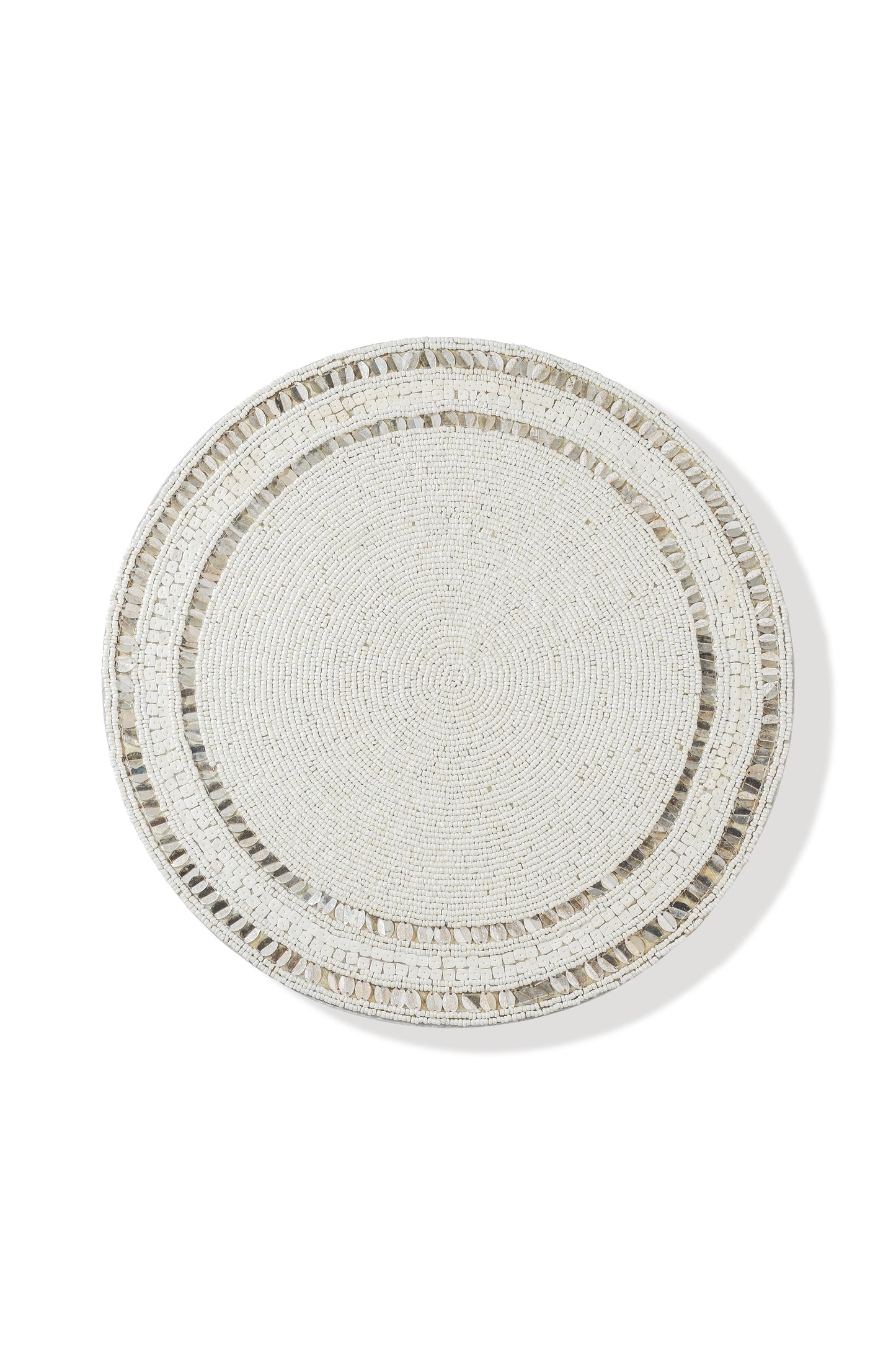 The "Coastal Pearl" Beaded Placemat