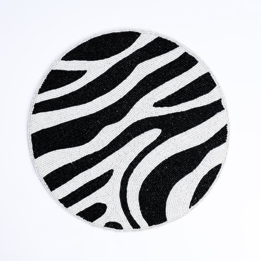 Zebra Placemat tiramisuusa