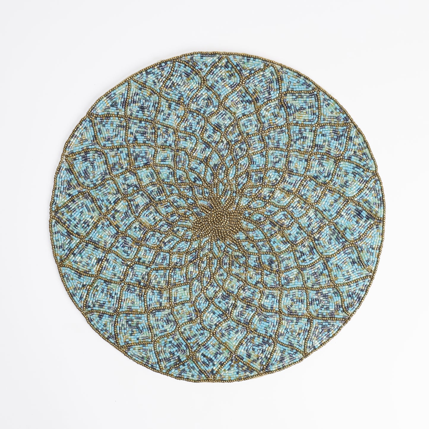 Royal Azure Beaded Placemat tiramisuusa