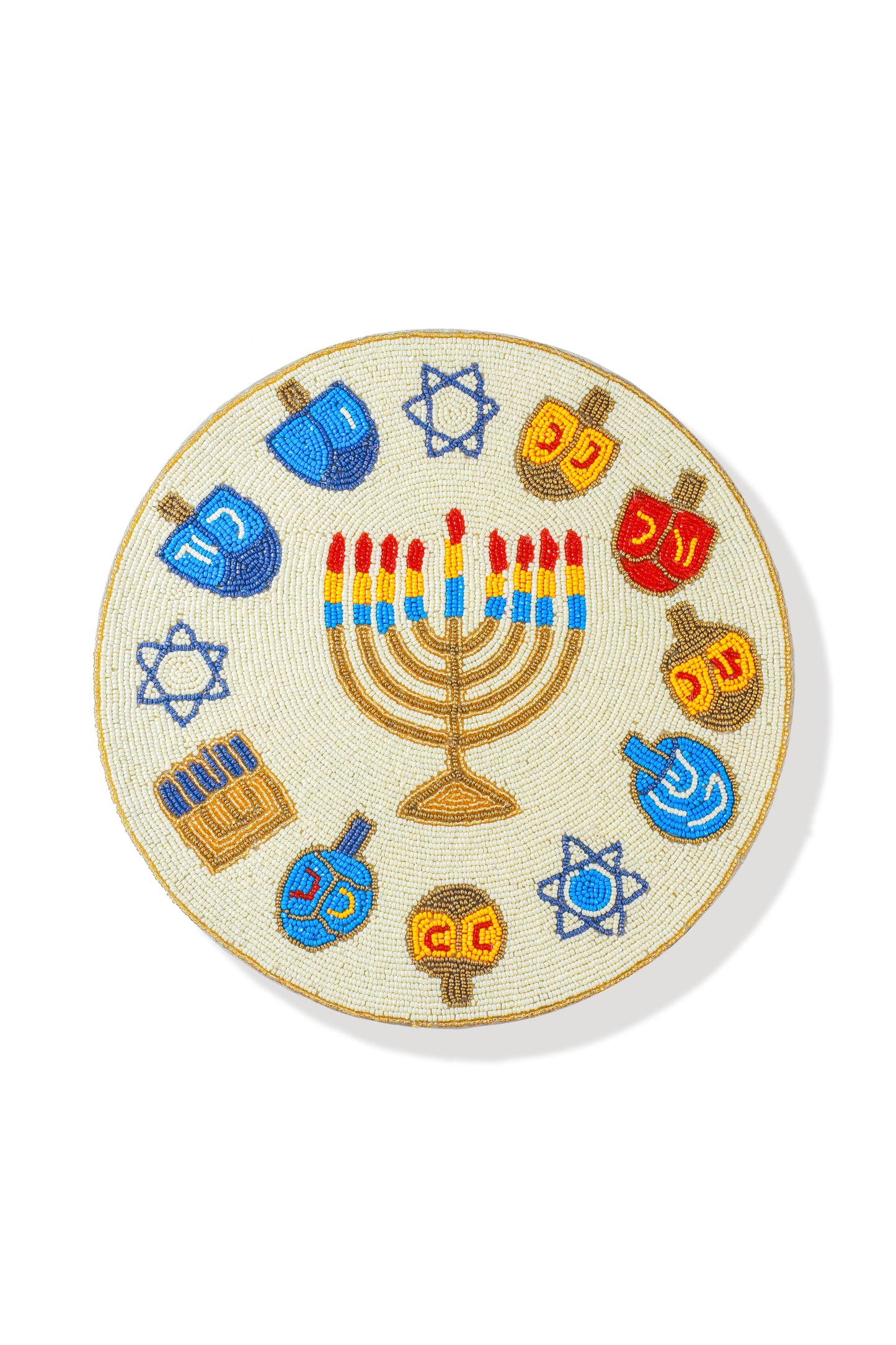 The "Holiday Joy" Beaded Placemat