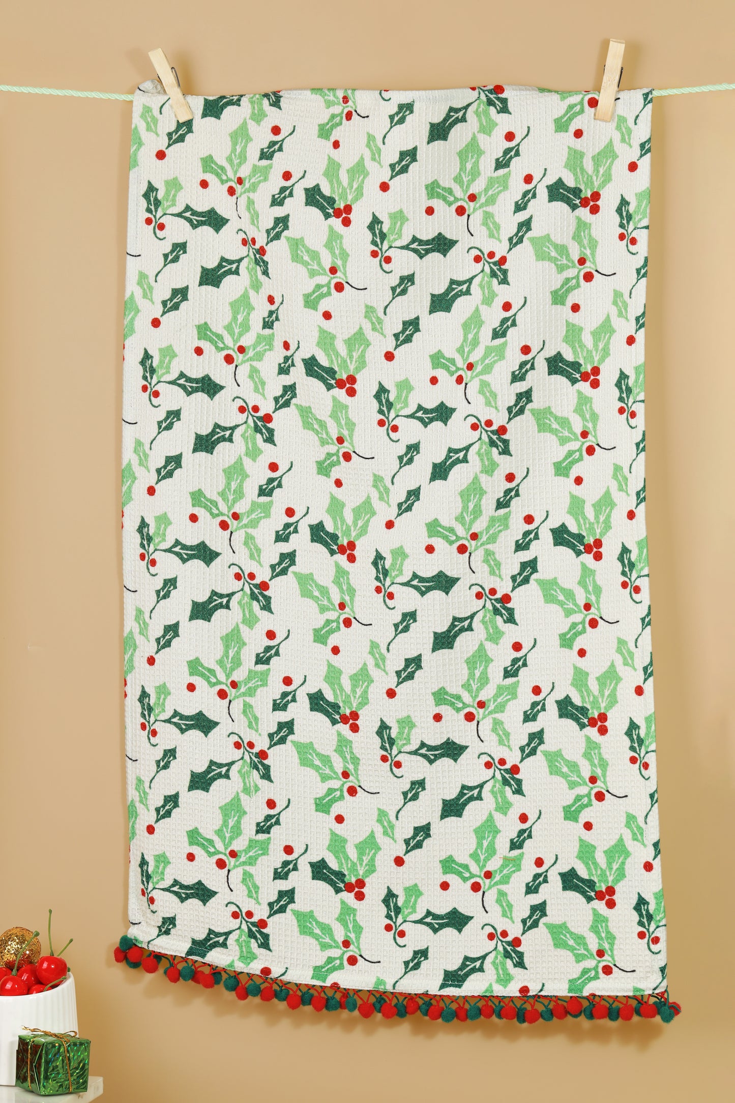 The "Jolly Kitchen" Artisan Tea Towel Set of 3