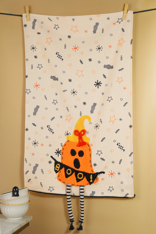 The "Spooky Sweet Treats" Artisan Kitchen Tea Towel Set of 3