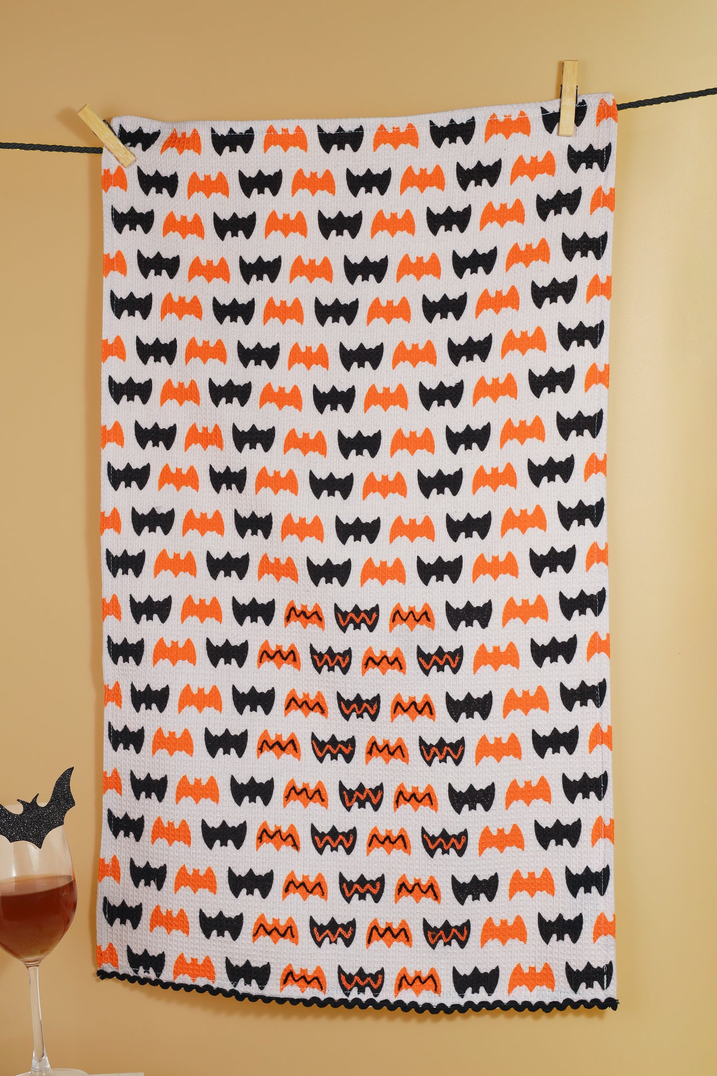 The "Spooky Sweet Treats" Artisan Kitchen Tea Towel Set of 3