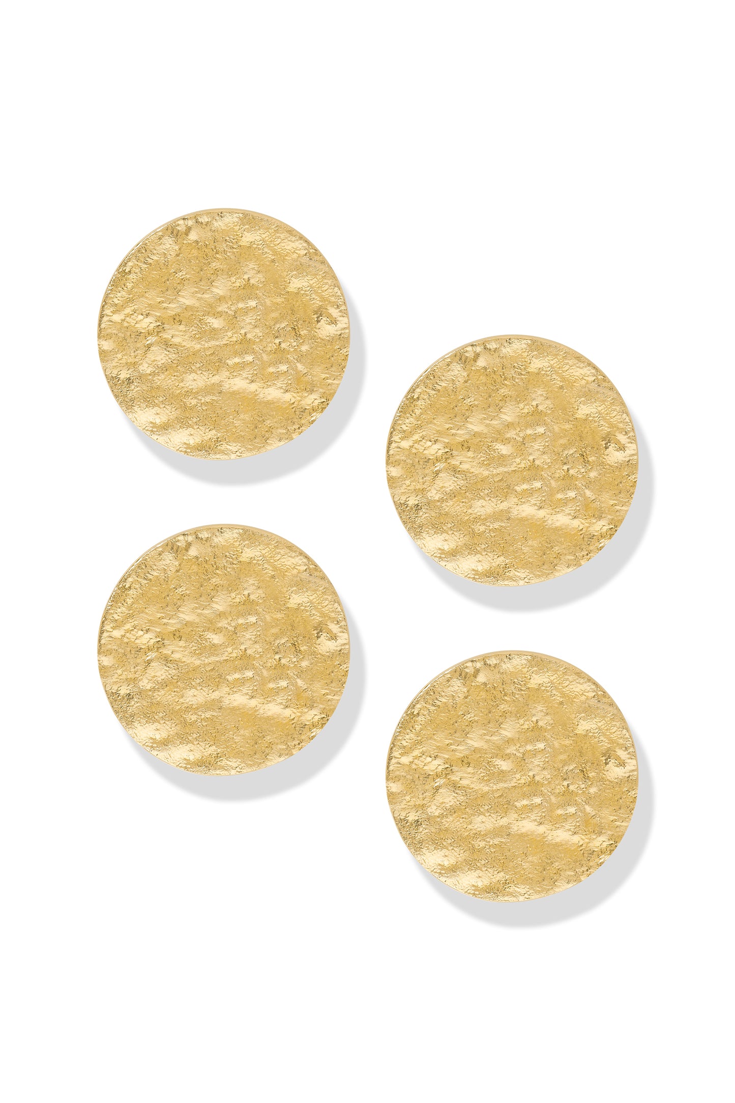 Molten Gold Coaster Set