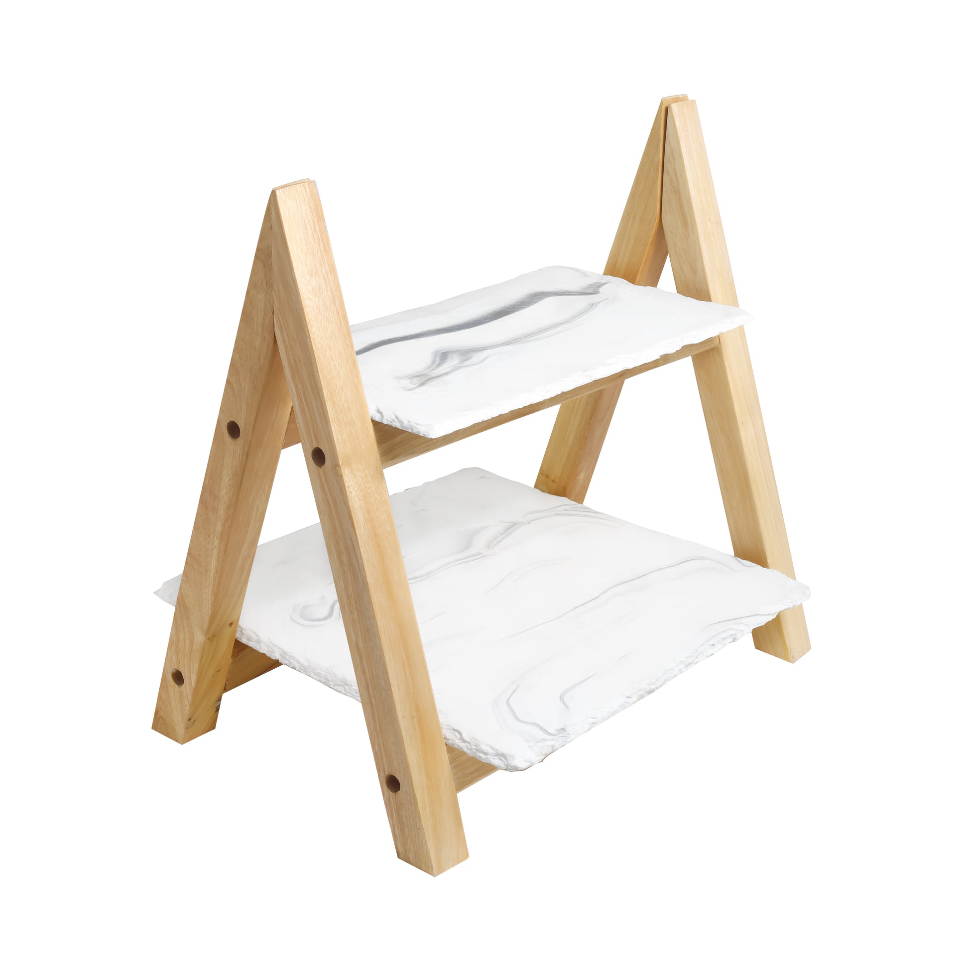 Tiramisu Two -Tier Server with Resin Slates tiramisuusa