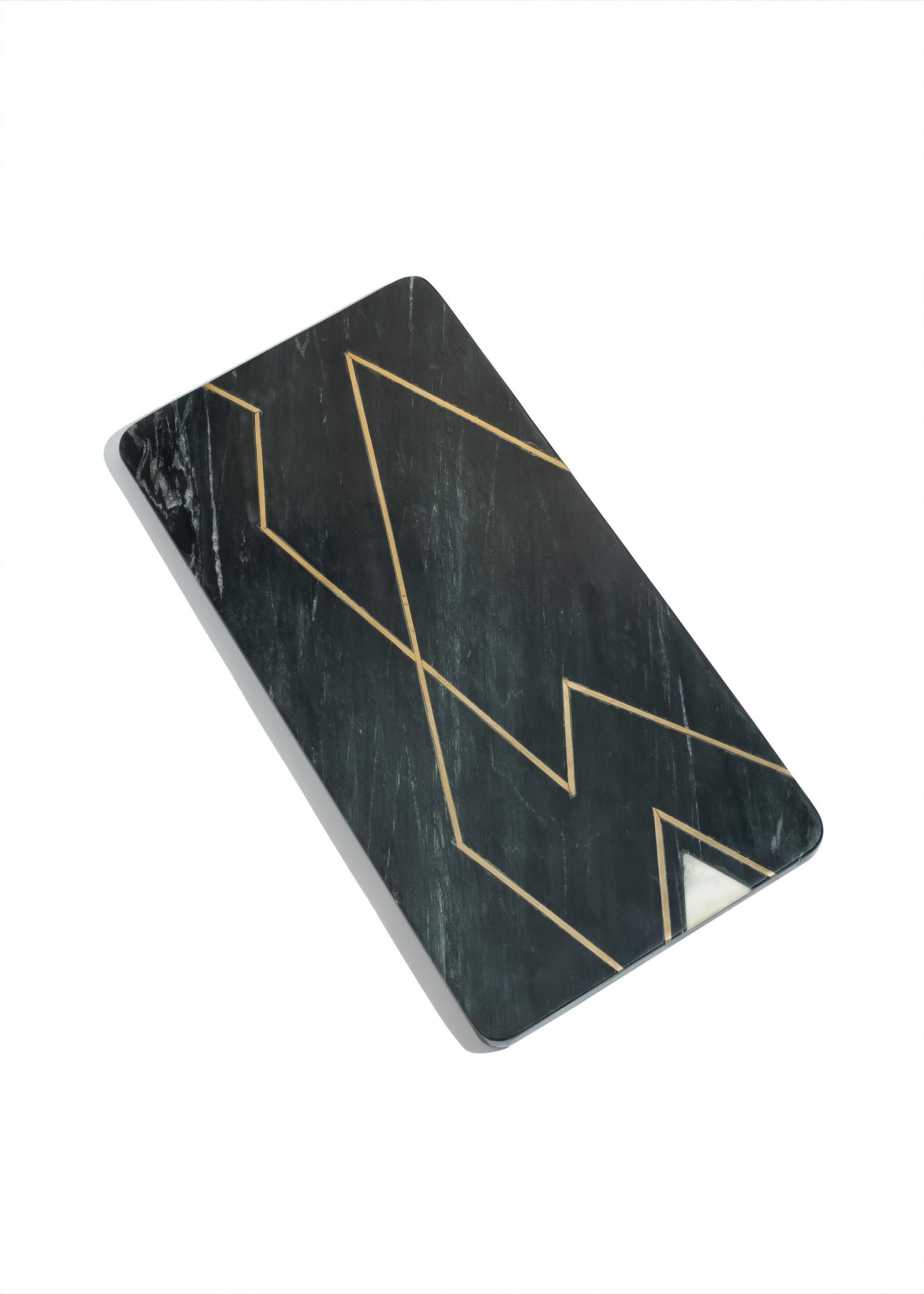 The Obsidian Elegance Marble Platter