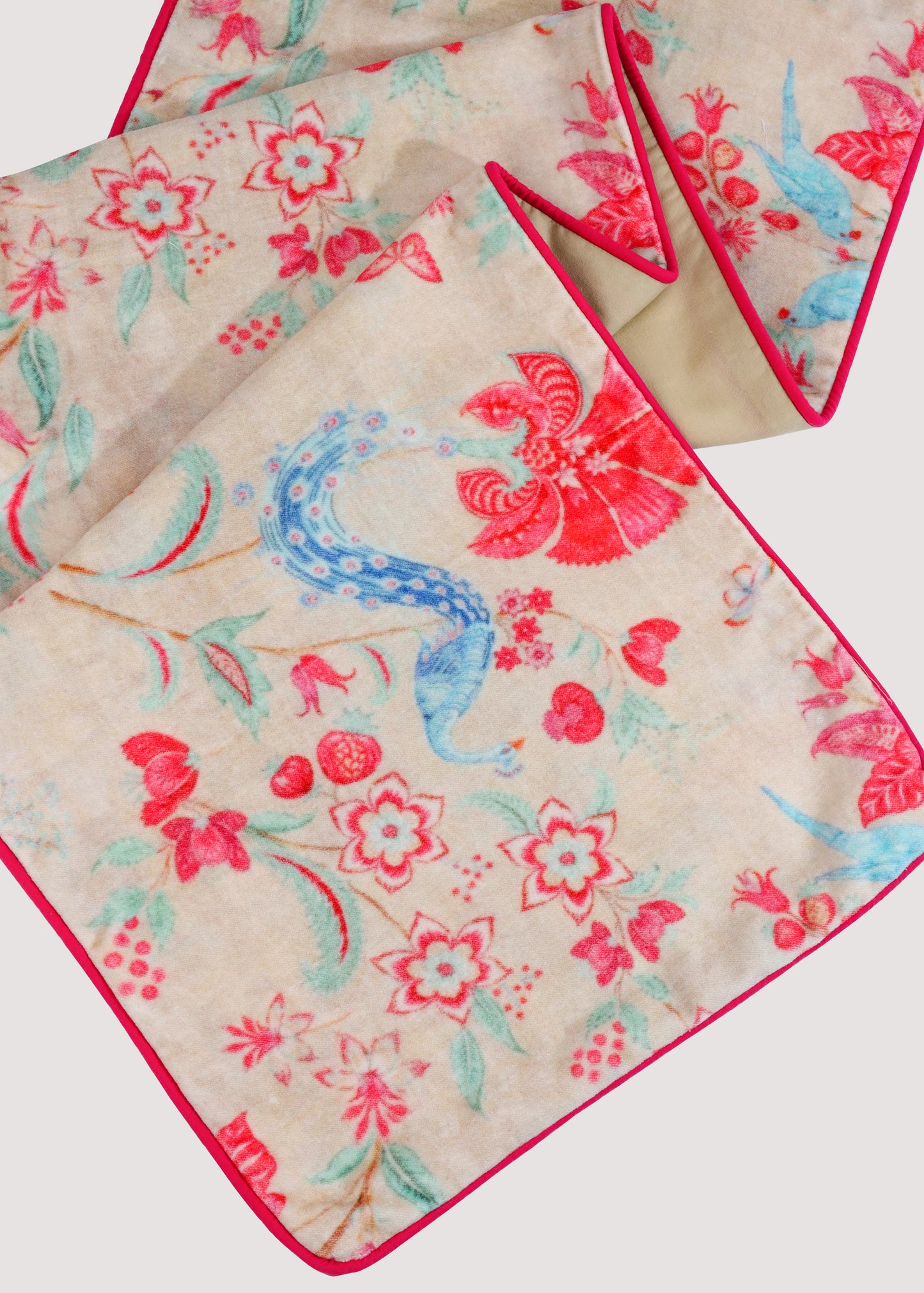 Celestial Rosewood Velvet Runner