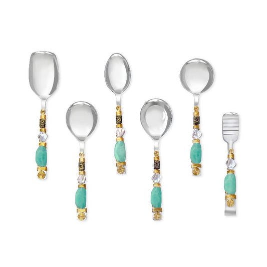 Aqua Oasis Serving Spoons (Set of 6) tiramisuusa