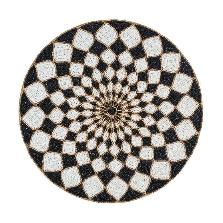 Victoria Beaded Placemat tiramisuusa