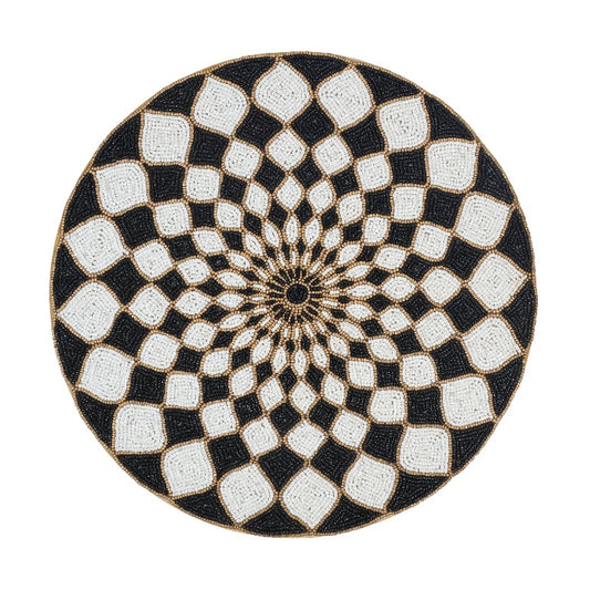 Victoria Beaded Placemat tiramisuusa