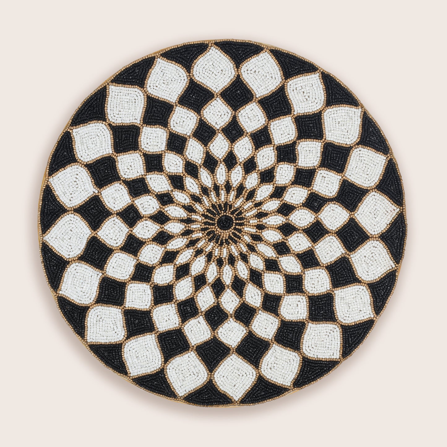 Victoria Beaded Placemat tiramisuusa