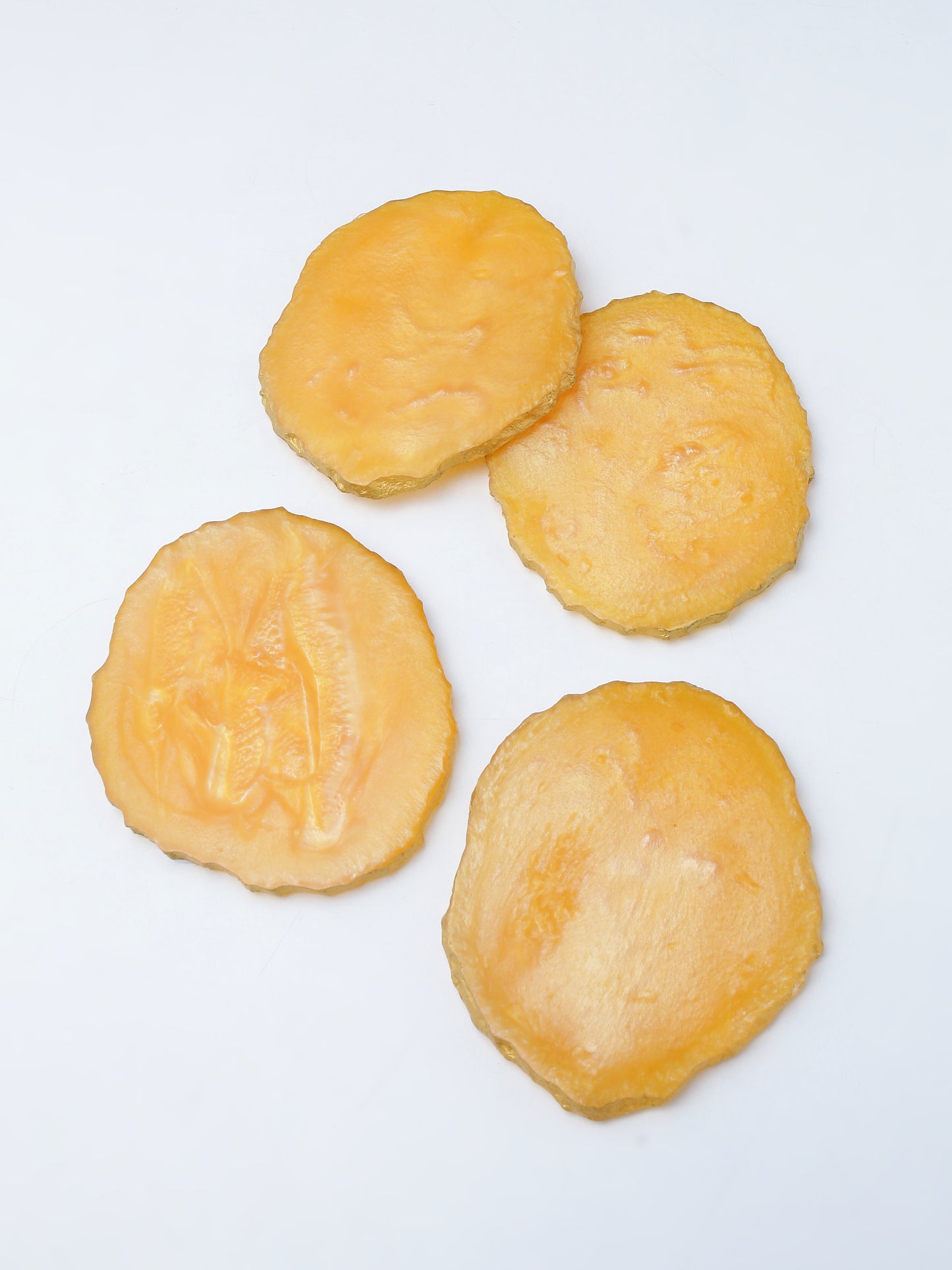 Yellow Resin Coaster- Set of 4 tiramisuusa