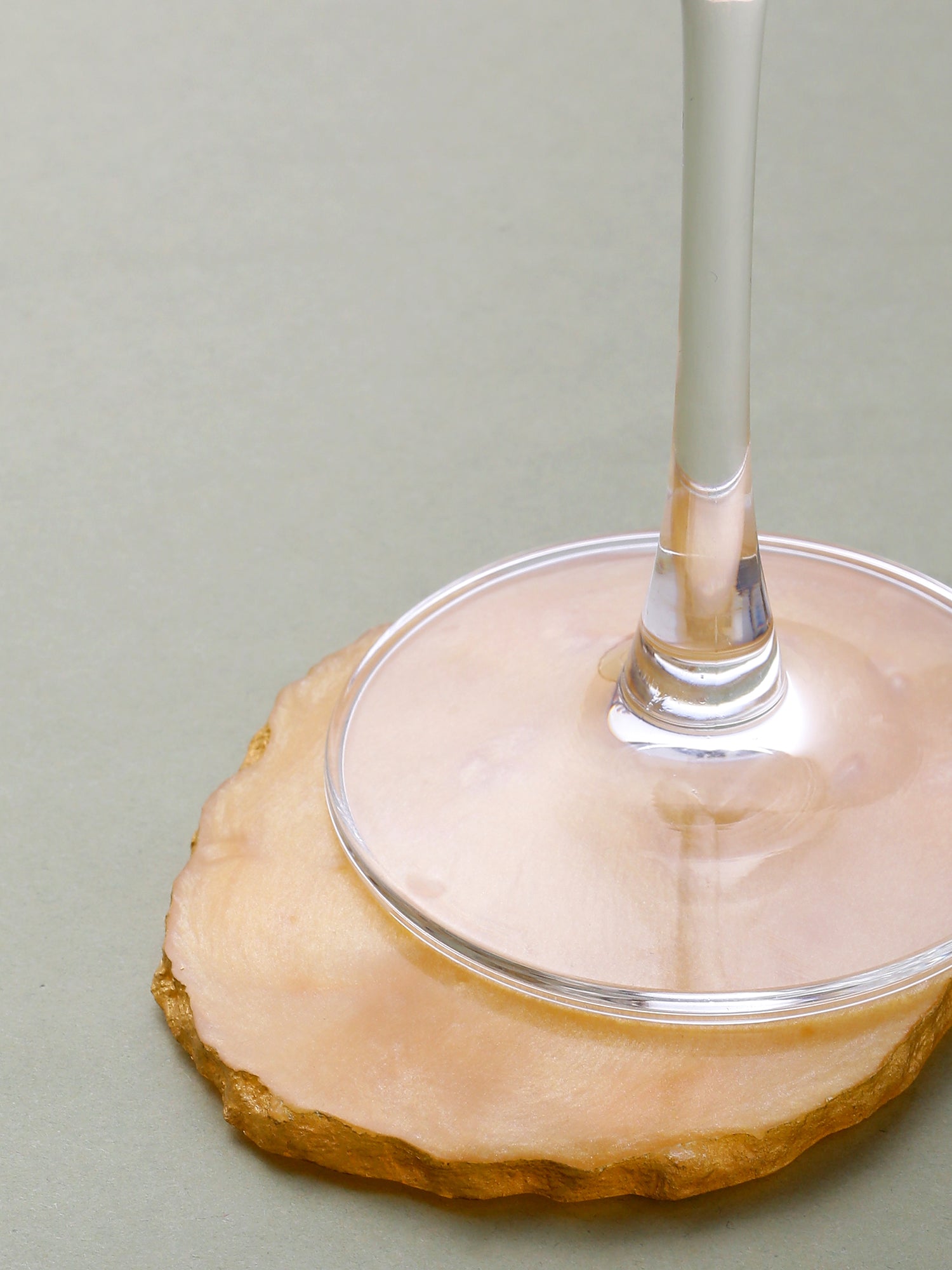 Yellow Resin Coaster- Set of 4 tiramisuusa