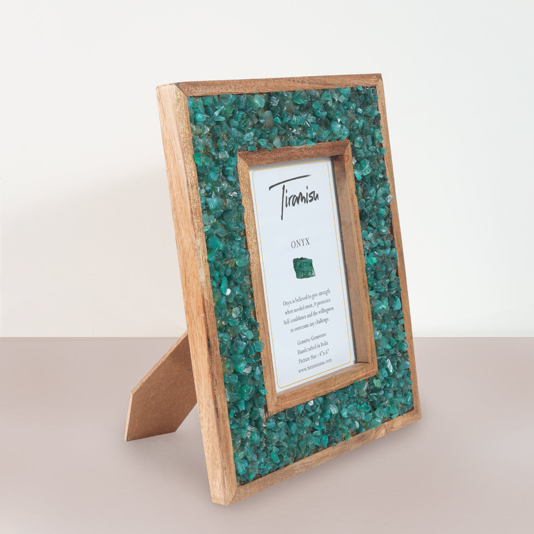 Tiramisu Sea of Green Green Onyx Picture Frame