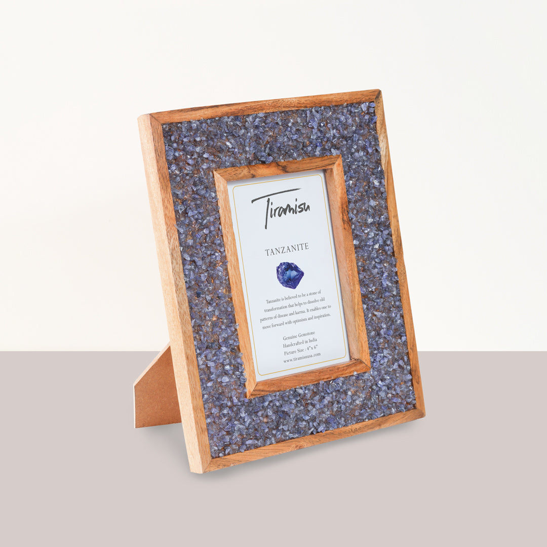 Tiramisu Twinkling Tanzanite Picture Frame
